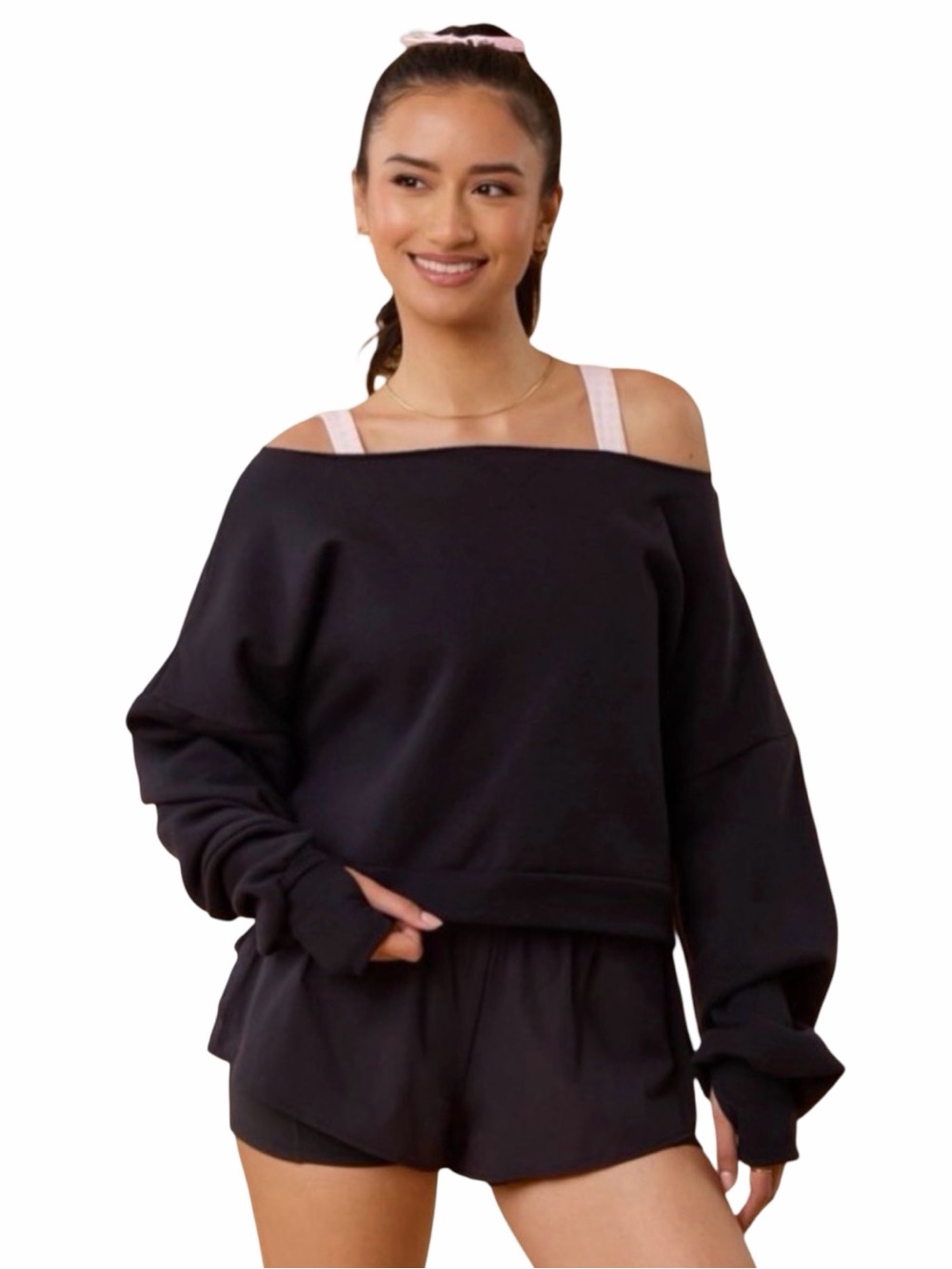 Blogilates Dance Studio Sweatshirt - Size 2X - Black